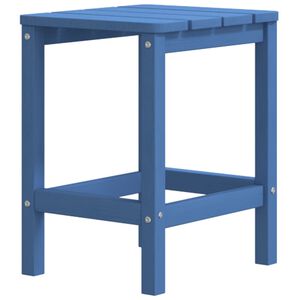 vidaXL Z&aacute;hradn&yacute; st&ocirc;l Adirondack modr&yacute; 38x38x46 cm HDPE