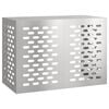 vidaXL Kryt na klimatiz&aacute;ciu Strieborn&aacute; 100 x 50 x 70 cm