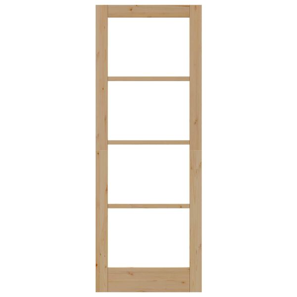 vidaXL Vnútorné dvere ORKDAL Hnedá 78 x 211 cm