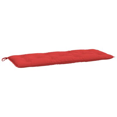 vidaXL Podložka na hojdačku, červená 120 cm, látka