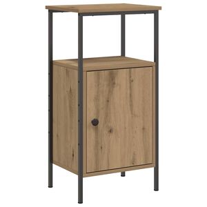 vidaXL Nočn&yacute; stol&iacute;k dub artisan 41x31x80 cm kompozitn&eacute; drevo