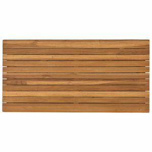 vidaXL Vrchn&aacute; doska 90 x 45 x 3,5 cm Obdĺžnikov&yacute; Hust&eacute; teakov&eacute; drevo