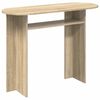 vidaXL Konzolov&yacute; st&ocirc;l Dub sonoma 100 x 39,5 x 75 cm Kompozitn&eacute; drevo