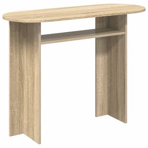 vidaXL Konzolov&yacute; st&ocirc;l Dub sonoma 100 x 39,5 x 75 cm Kompozitn&eacute; drevo