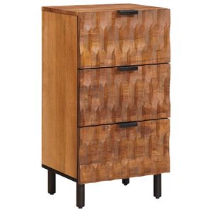 vidaXL Serv&iacute;rovacia skriňa Drevit&eacute; hned&eacute; dokončenie 40 x 33 x 75 cm