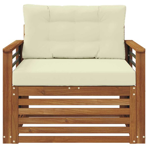 vidaXL Z&aacute;hradn&aacute; s&uacute;prava gaučov Mas&iacute;vne ak&aacute;ciov&eacute; drevo a polyester