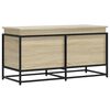 vidaXL &Uacute;ložn&yacute; box s vekom dub sonoma 100x40x51,5 cm kompozitn&eacute; drevo