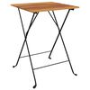 vidaXL Skladac&iacute; bistro stol&iacute;k 55x54x71 cm t&iacute;kov&yacute; mas&iacute;v a oceľ