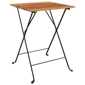 vidaXL Skladac&iacute; bistro stol&iacute;k 55x54x71 cm t&iacute;kov&yacute; mas&iacute;v a oceľ