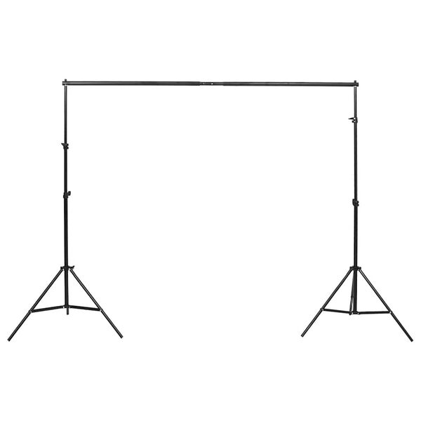 vidaXL S&uacute;prava &scaron;t&uacute;diov&eacute;ho osvetlenia s pozad&iacute;m a d&aacute;ždnikmi