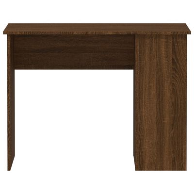 vidaXL Stôl hnedý dub 100x55x75 cm spracované drevo