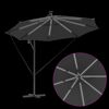 vidaXL Kantileverový banánový parasol Antracit 294 x 294 x 248 cm