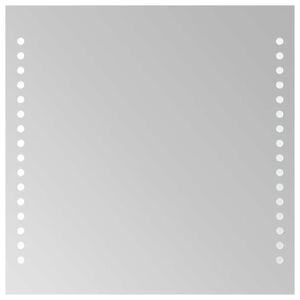 vidaXL LED k&uacute;peľňov&eacute; zrkadlo 30x30 cm