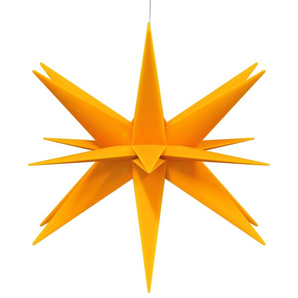 vidaXL Vianočn&eacute; svetl&aacute; s LED 3 ks, skladacie, žlt&eacute; 43 cm