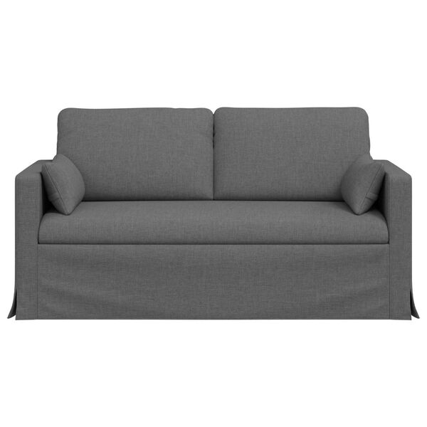 vidaXL Pohovka Tmavo &scaron;ed&aacute;