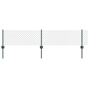 vidaXL Retiazkov&yacute; plot s podperou 10 x 0,4 m (&Scaron; x V)