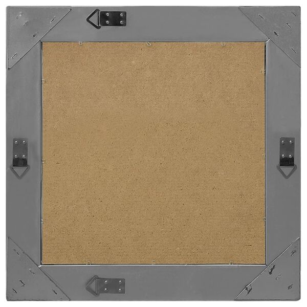 vidaXL Nástenné zrkadlo v barokovom štýle 50x50 cm čierne