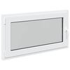 vidaXL Podkrovn&eacute; okno RISOR 110 x 50 cm PVC a sklo Biela