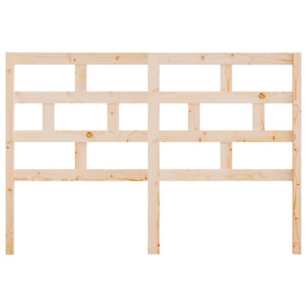 vidaXL Čelo postele 126x4x100 cm masívna borovica