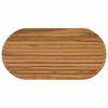 vidaXL Vrchn&aacute; doska 100 x 50 x 3,5 cm Ov&aacute;lny Hust&eacute; teakov&eacute; drevo