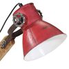 vidaXL Stolov&aacute; lampa 25 W &scaron;muhovan&aacute; červen&aacute; 23x18x96 cm E27