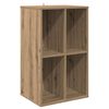 vidaXL Skrinka na gramof&oacute;nov&eacute; platne Dub artisan 44,5 x 36,5 x 74,5 cm
