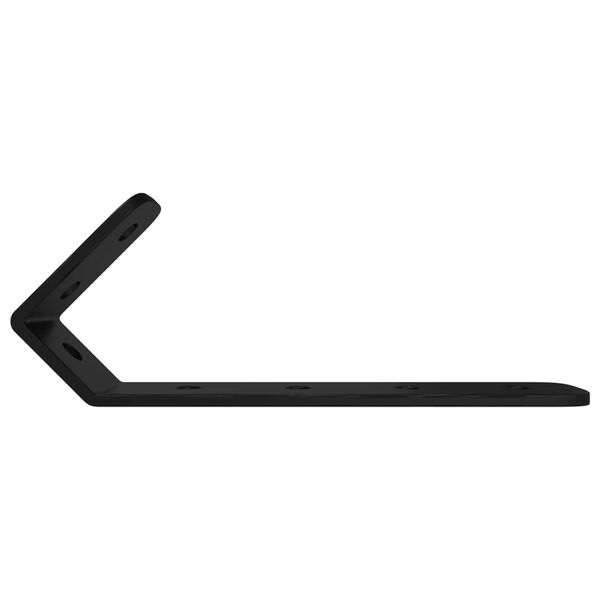 vidaXL H&aacute;čiky 2 pcs Čierna M5 x 110 mm Železo