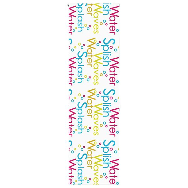 vidaXL Sprchov&aacute; roleta, 80x240 cm, &scaron;&iacute;rka l&aacute;tky 76 cm