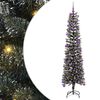 vidaXL Umel&yacute; vianočn&yacute; stromček Zelen&aacute; 180 cm PVC, plast a oceľ