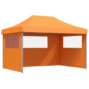 vidaXL P&aacute;rty stan 279 x 410 x 315 cm Oranžov&aacute; Oxfordsk&aacute; l&aacute;tka