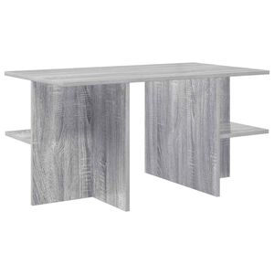 vidaXL Konferenčn&yacute; stol&iacute;k Siv&aacute; sonoma 87 x 50 x 45 cm