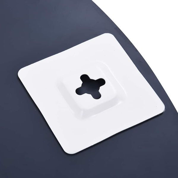 vidaXL Nástenné zrkadlo 50 cm tvrdené sklo