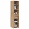 vidaXL Highboard Remeseln&yacute; dub 40 x 42,5 x 185 cm Kompozitn&eacute; drevo