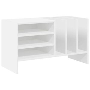 vidaXL Skrinka na gramof&oacute;nov&eacute; platne Biela 78,5 x 35 x 45 cm