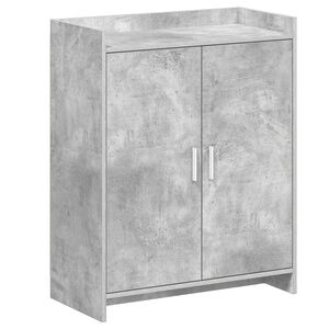 vidaXL Skriňa na top&aacute;nky s &uacute;ložiskom Bet&oacute;novo siv&aacute; 73,5 x 36 x 92 cm