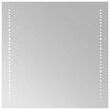 vidaXL LED k&uacute;peľňov&eacute; zrkadlo 50x50 cm