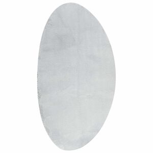 vidaXL Koberec HUARTE Siv&aacute; 80 x 150 cm Polyester