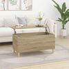 vidaXL Konferenčn&yacute; stol&iacute;k dub sonoma 90x44,5x45 cm spracovan&eacute; drevo