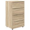 vidaXL &Uacute;ložn&eacute; skrine Sonoma dub 60 x 48 x 105 cm Kompozitn&eacute; drevo