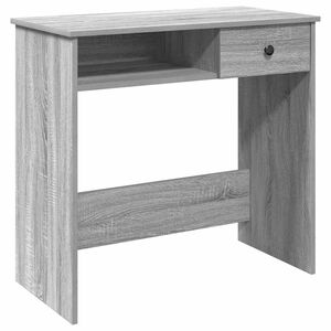 vidaXL St&ocirc;l siv&yacute; dub sonoma 80x40x75 cm kompozitn&eacute; drevo
