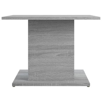 vidaXL Konferenčný stolík sivý dub sonoma 55,5x55,5x40 cm drevotrieska