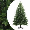 vidaXL Umel&yacute; Skl&aacute;pac&iacute; Vianočn&yacute; Stromček 120 cm PVC a kov Zelen&aacute;