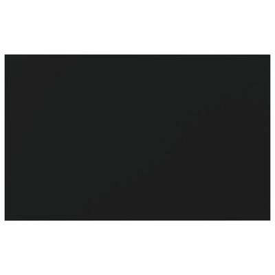 vidaXL Prídavné police 4 ks, čierne 80x50x1,5 cm, drevotrieska