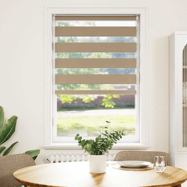 vidaXL Zebra roleta 75x150 cm &scaron;&iacute;rka l&aacute;tky 70,9 cm polyester