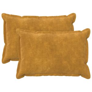 vidaXL Poťah na podložku 2 pcs HOUTEN Žlt&aacute; 30 x 50 cm