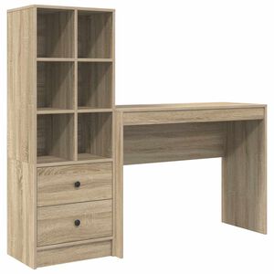 vidaXL St&ocirc;l Sonoma dub 145,5 x 40 x 127 cm 2 ks