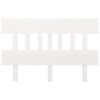 vidaXL Čelo postele biele 183,5x3x81 cm masívna borovica