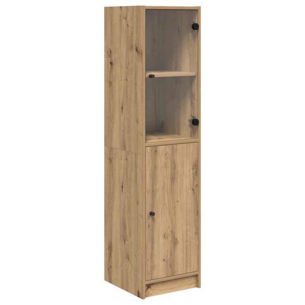 vidaXL Highboard Remeseln&yacute; dub 35 x 37 x 142 cm Kompozitn&eacute; drevo