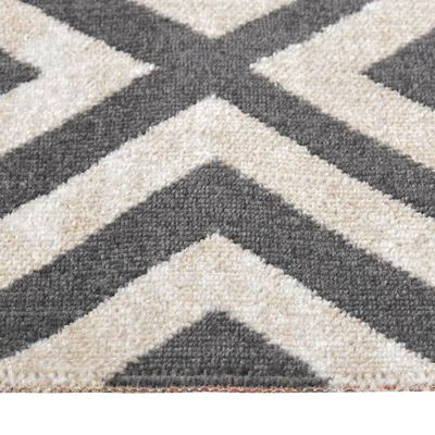 vidaXL Vonkajší koberec hladko tkaný 115x170 cm bledočierny a béžový