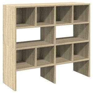 vidaXL Stojany na top&aacute;nky 2 ks stohovateľn&eacute; dub sonoma 89,5x30x40 cm